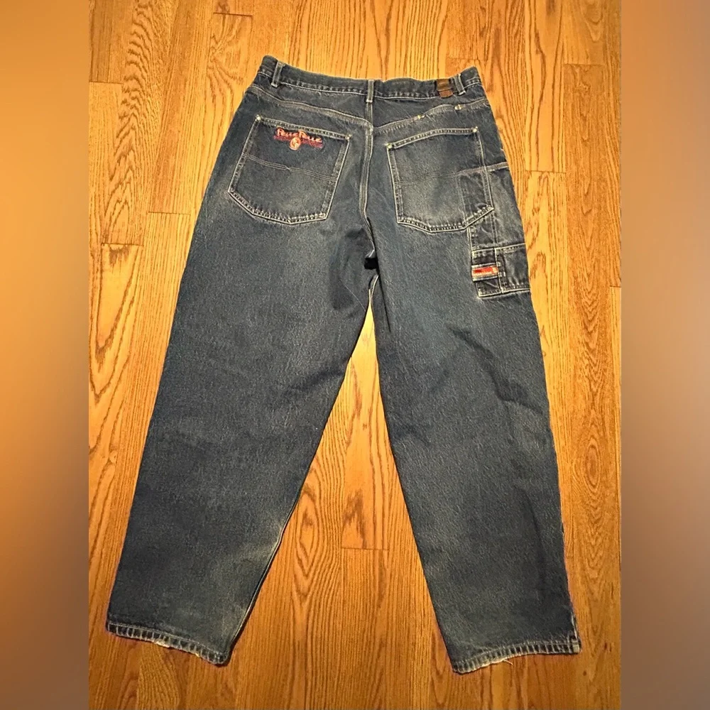Vintage Pelle Pelle Jeans Wide Leg Baggy Loose Y2K JNCO‎ Style
